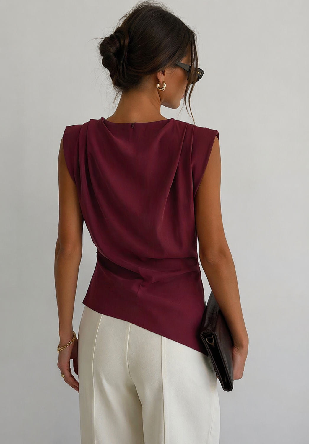 Top Elegante Asimétrico para Mujer