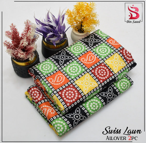 Swiss Lawn Allover 2pc