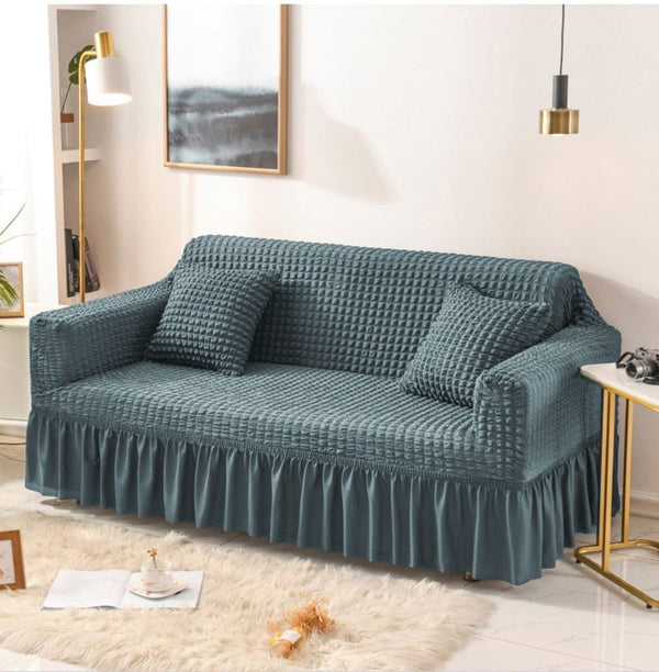 Persian Bubble Sofa Cover (Gray)