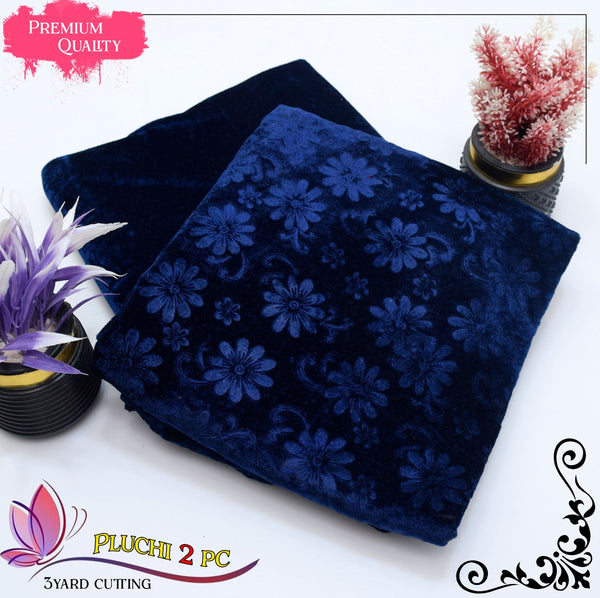 Korion velvet 2pc (NAVY BLUE)