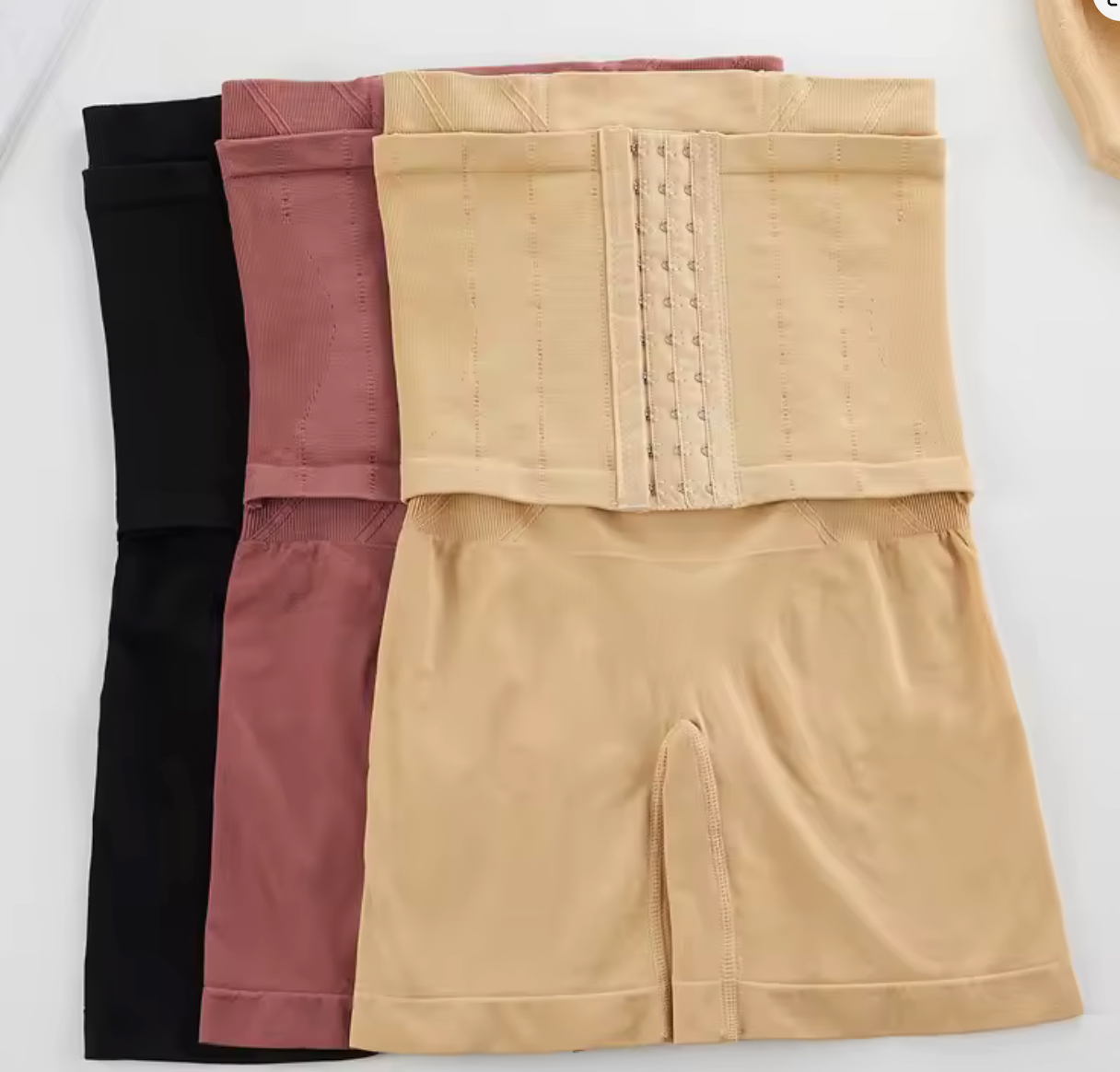 Faja short moldeadora de cintura alta para mujer