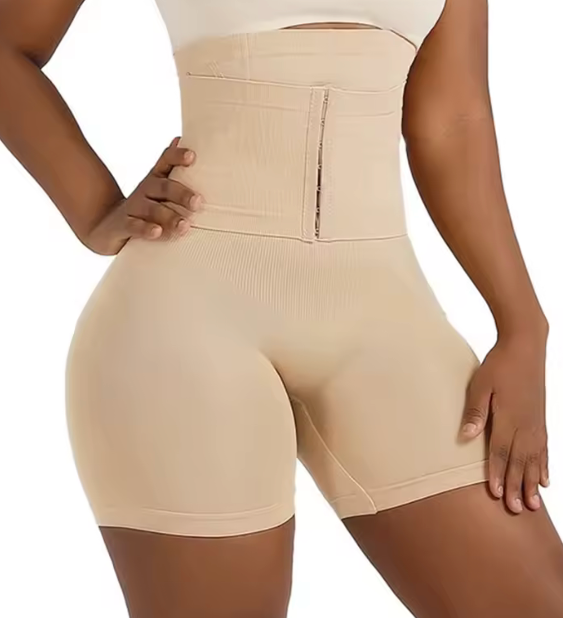 Faja short moldeadora de cintura alta para mujer