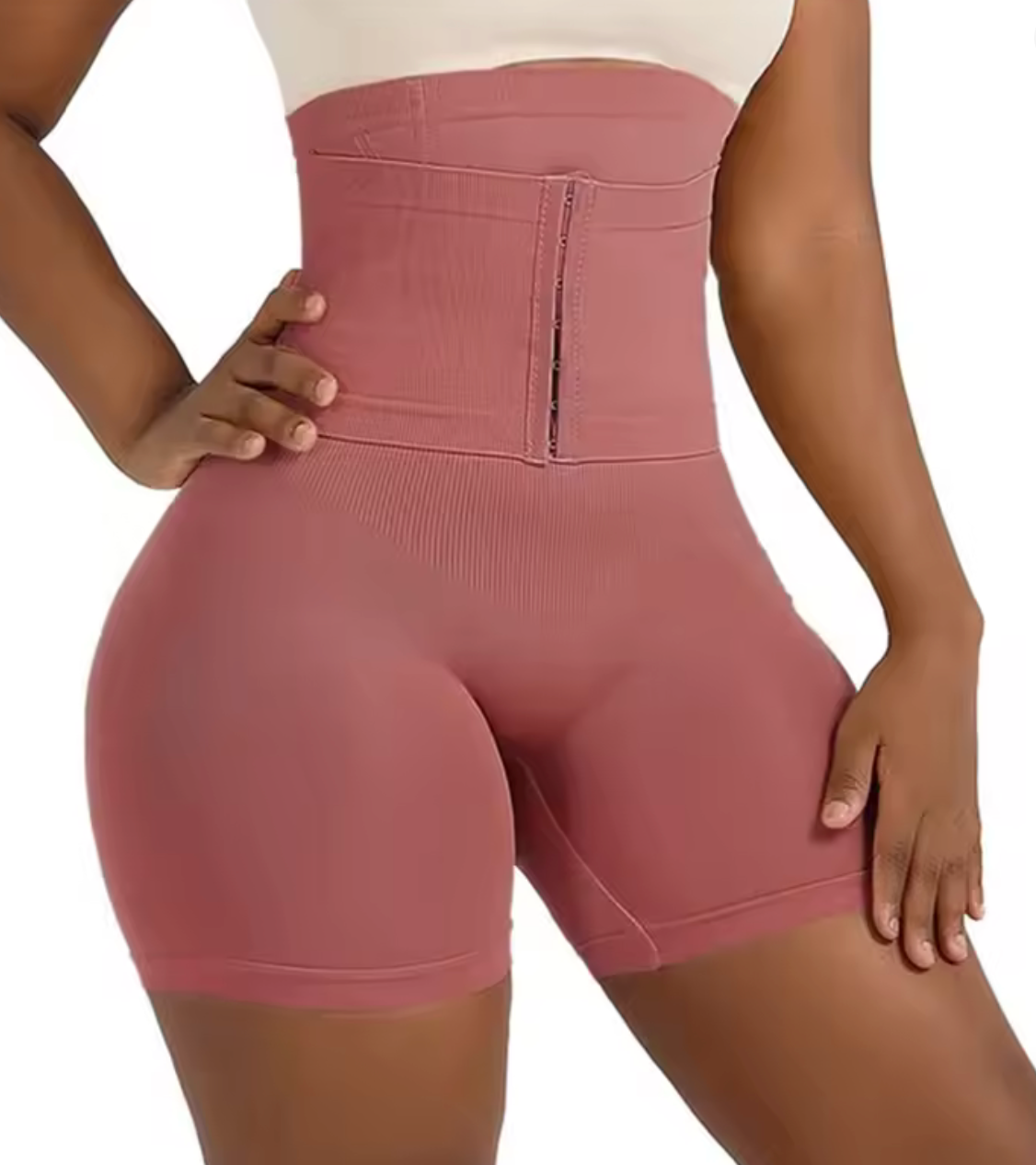 Faja short moldeadora de cintura alta para mujer