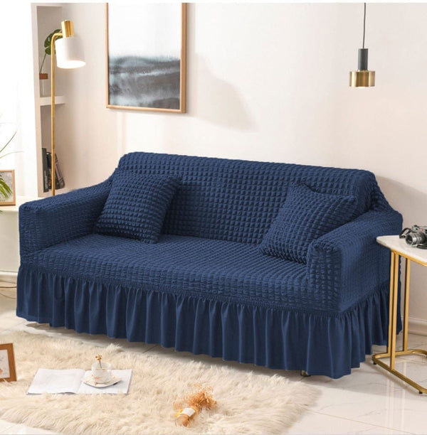 Persian Bubble Sofa Cover (Blue)